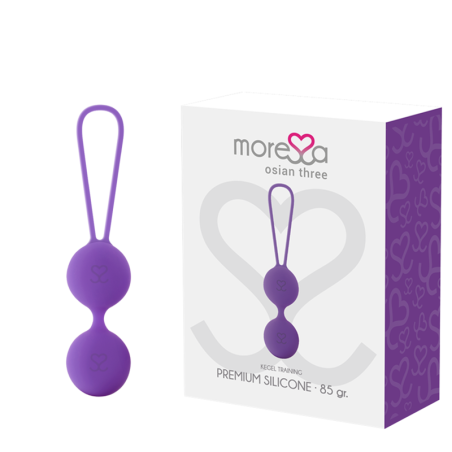 MORESSA - OSIAN THREE SILICONA LILA PREMIUM