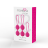 MORESSA - SET OSIAN PREMIUM SILICONA ROSA (Osian Uno - 51 g | Osian Dos - 101 g | Osian Tres - 85 g)