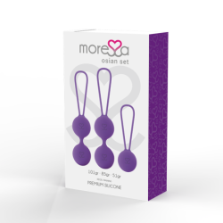 MORESSA - SET OSIAN PREMIUM SILICONA LILA