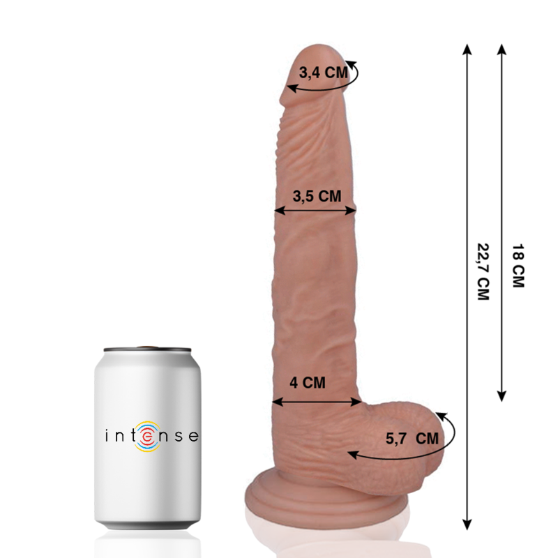 MR INTENSE - 29 PENE REALISTICO 22.7 CM -O- 3.5 CM