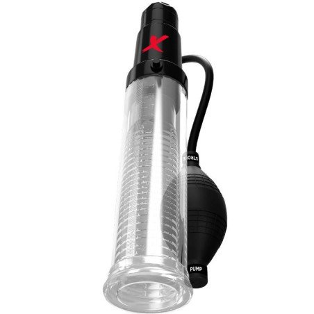 PDX ELITE - SUCK N PUMP STROKER VIBRATORIO MASTURBADOR CON BOMBA DE SUCCIÓN