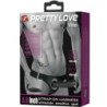 PRETTY LOVE - VITO STRAP ON CON DILDO HUECO Y VIBRADOR 17,3 CM