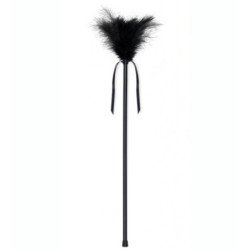 SECRETPLAY - PLUMERO PLUMAS NEGRO 40 CM