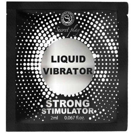 SECRETPLAY - LÍQUIDO VIBRADOR DE DOSIS ÚNICA FUERTE 2 ML