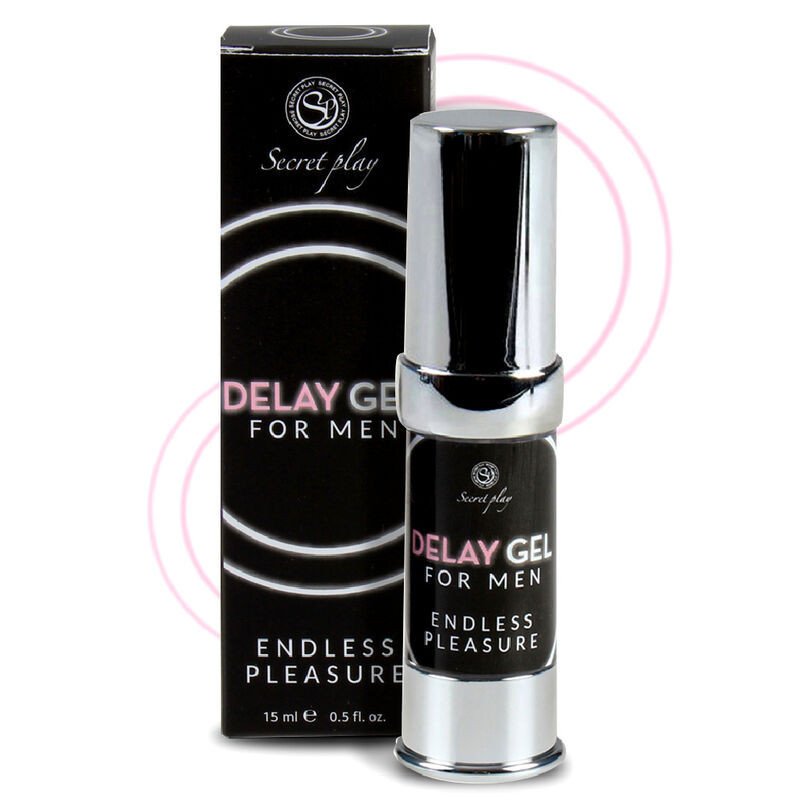 SECRETPLAY - GEL RETRASADOR PARA HOMBRES PLACER SIN FIN 15 ML