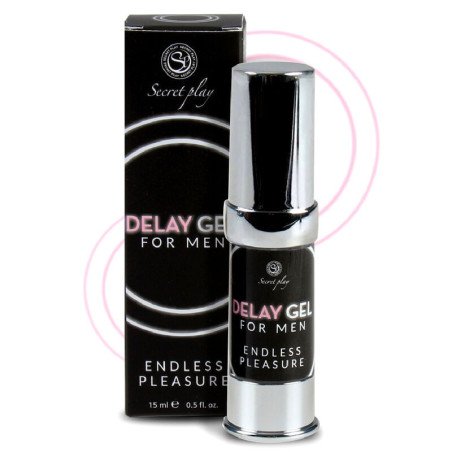 SECRETPLAY - GEL RETRASADOR PARA HOMBRES PLACER SIN FIN 15 ML