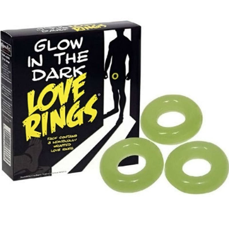 SPENCER & FLEETWOOD - PAQUETE DE 3 ANILLOS FLUORESCENTES