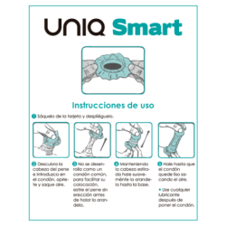 UNIQ - PRESERVATIVOS INTELIGENTES SIN LÁTEX PARA PREERECCIÓN (3 UNIDADES)