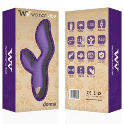 WOMANVIBE - VIBRADOR DE SILICONA RECARGABLE DONNA