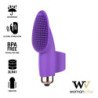 WOMANVIBE - ESTIMULADOR DE DEDO DE SILICONA AISHA