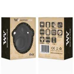 WOMANVIBE - ANILLO VIBRADOR DE SILICONA THOR