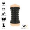 WOMANVIBE - MASTURBADOR DOBLE DE GOMA