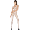 PASSION - WOMAN BS045 BODYSTOCKING BLANCO TALLA UNICA