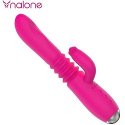 NALONE - VIBRADOR DE ARRIBA Y ABAJO Y CONEJO CON ROTACIÓN