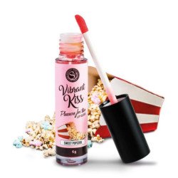 SECRETPLAY - BRILLO DE LABIOS VIBRANTE BESO PALOMITAS DE MAÍZ DULCES