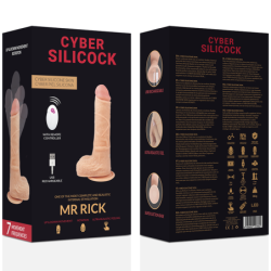 CYBER SILICOCK - REALISTICO CONTROL REMOTO MR RICK 20.9 CM -O- 4 CM