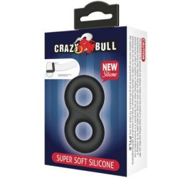 CRAZY BULL - ANILLO DE SILICONA DOBLE INFINITO