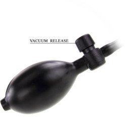 BAILE - DILDO INFLABLE REALISTA CON VENTOSA DE 15 CM