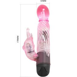 BAILE - TE REGALAMOS UN VIBRADOR AMANTE CON CONEJO ROSA Y 10 MODOS