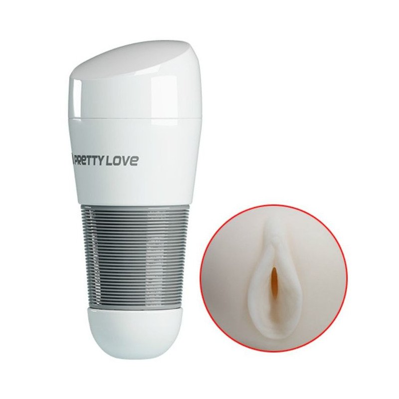 AMOR PRECIOSO - MASTURBADOR DE VAGINA BLANCA KITTY