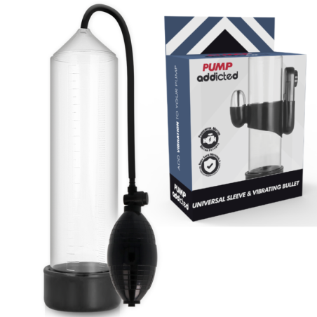 ADICTO A LAS BOMBAS - VIBRADOR TRANSPARENTE RX3