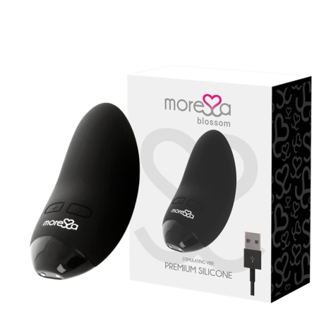 MORESSA - VIBRADOR NEGRO BLOSSOM