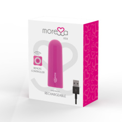MORESSA - VIBRADOR NIX CON CONTROL REMOTO ROSA