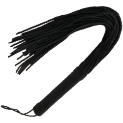 OSCURIDAD - LÁTIGO DE BONDAGE NEGRO DE 50 CM