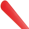 OSCURIDAD - PALETA FETICHE ROJA DE 48 CM