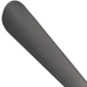 OSCURIDAD - PALETA FETICHE NEGRA DE 48 CM
