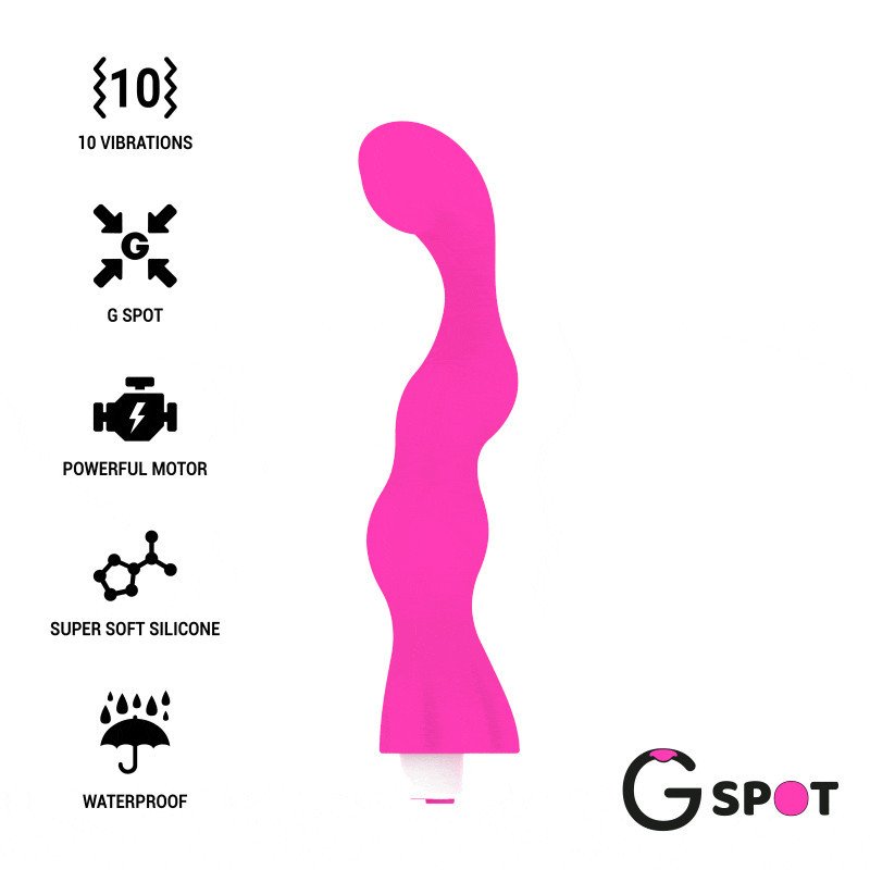 PUNTO G - VIBRADOR DE PUNTO G GEORGE ROSA CHICLE