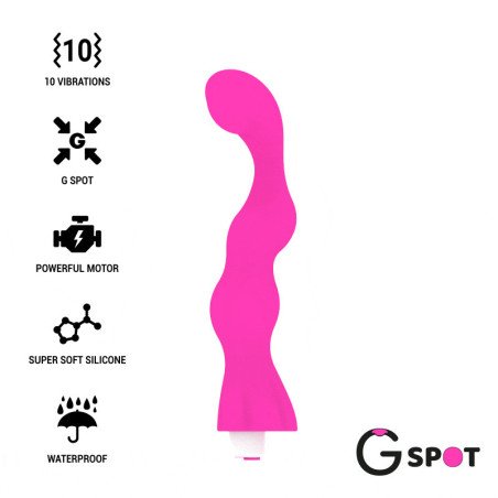 PUNTO G - VIBRADOR DE PUNTO G GEORGE ROSA CHICLE