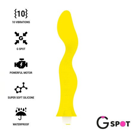 PUNTO G - VIBRADOR DE PUNTO G GAVYN AMARILLO