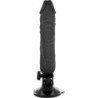 BASECOCK - VIBRADOR REALISTICO CONTROL REMOTO NEGRO 20 CM -O- 4 CM
