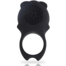 MIA - ANILLO PARA PENE COLOSSEO CON CONTROL REMOTO NEGRO