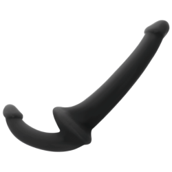 JUGUETES ADICTOS - DILDO CON ARN SIN SUJECIÓN NEGRO