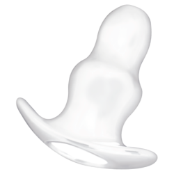JUGUETES PARA ADICTOS - DILATADOR ANAL PEQUEÑO DE 7 CM - TRANSPARENTE