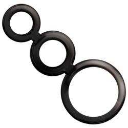 JUGUETES PARA ADICTOS - JUEGO DE ANILLOS PARA PENE - AHUMADOS