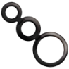 JUGUETES PARA ADICTOS - JUEGO DE ANILLOS PARA PENE - AHUMADOS