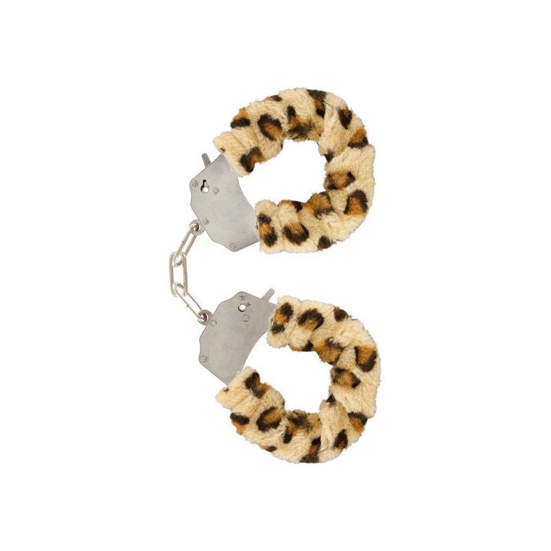 TOYJOY - ESPOSAS DE PELUCHE DIVERTIDAS CON LEOPARDO DE BONDAGE