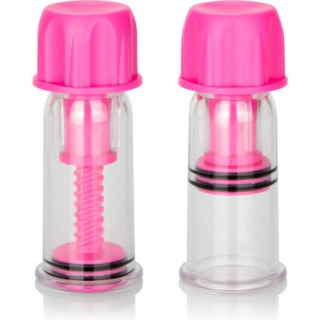CALEXOTICS - VENTOSA ROSA PARA PEZONES VACCUM TWIST