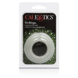CALEXOTICS - ANILLOS TRIPLE QUE BRILLAN EN LA OSCURIDAD