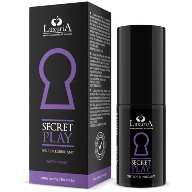 ÍNTIMA LUXURIA - JUGUETES SEXUALES SECRET PLAY LUBRICANTE 30 ML