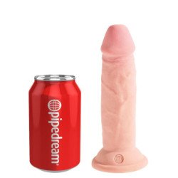 KING COCK - DILDO TRIPLE DENSIDAD 15 CM