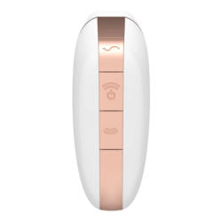 SATISFYER - LOVE TRIANGLE ESTIMULADOR Y VIBRADOR BLANCO