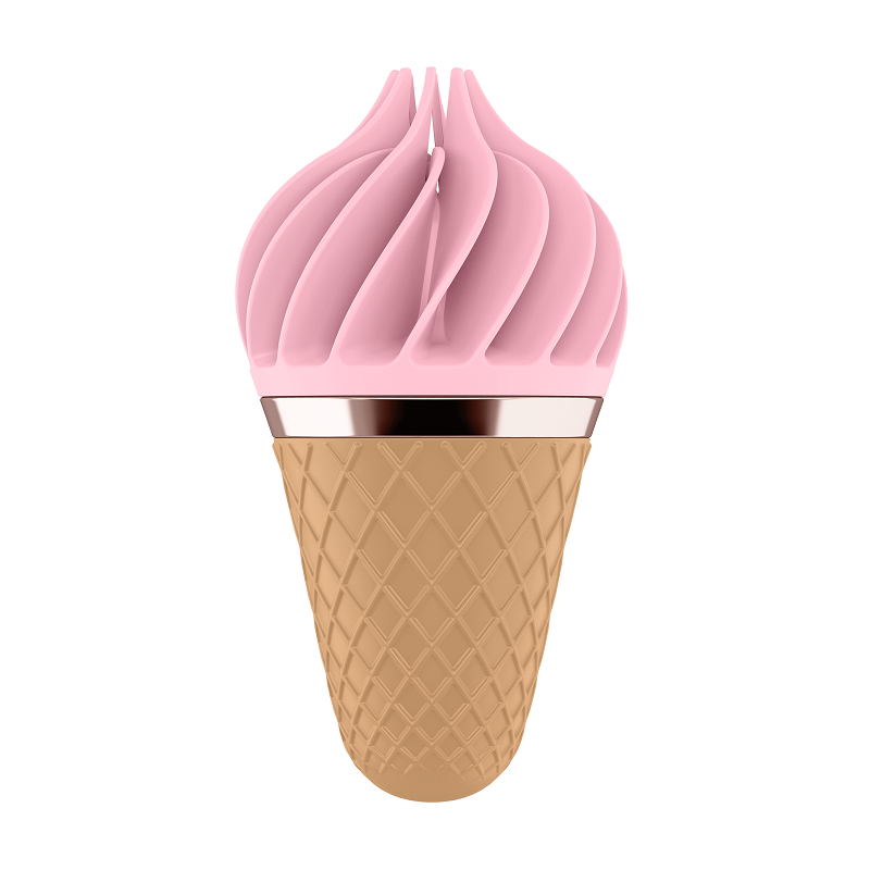 SATISFYER - SWEET TREAT SPINNATOR MARRON & ROSA