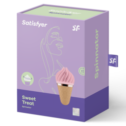 SATISFACTOR - SPINNATOR DE DULCES MARRÓN Y ROSA