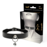 COQUETTE CHIC DESIRE - COLLAR DE CUERO VEGANO, ACCESORIO PARA MUJER, SONAJERO/ARRO