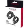 OSCURIDAD - ANILLO AJUSTABLE DE CUERO PARA PENE Y TESTÍCULOS
