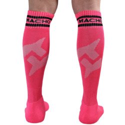 MACHO - CALCETINES LARGOS TALLA UNICA ROSA